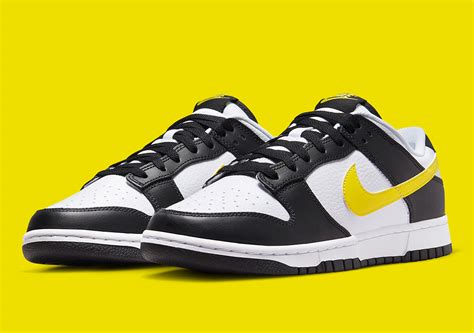 nike dunks black and yellow.